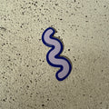 Squiggle sticker