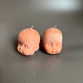 seconds Small Doll Head candle