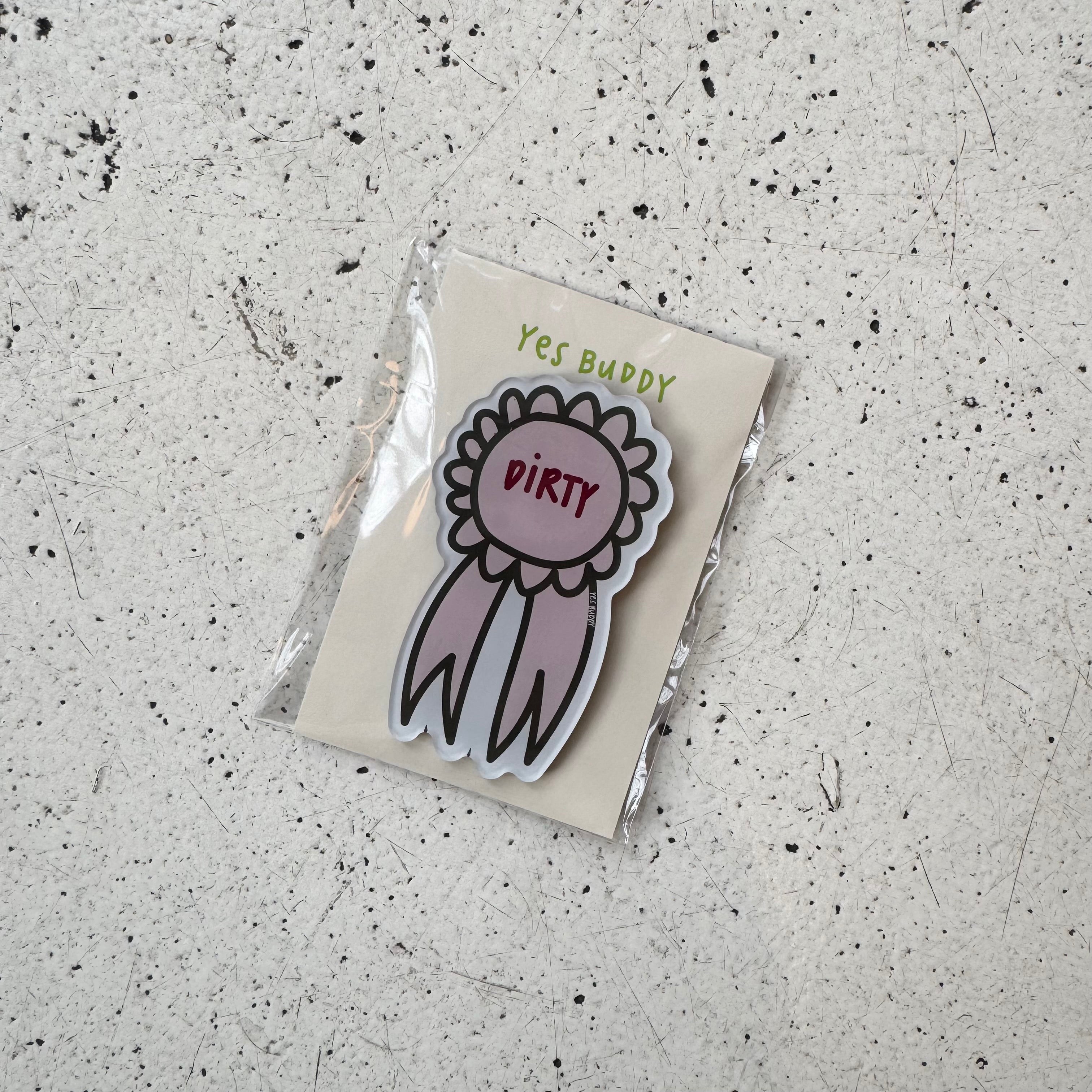 Dirty ribbon magnet