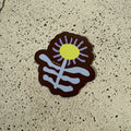 Alien flower sticker