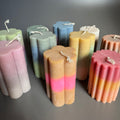 seconds Daisy & Pillar candle