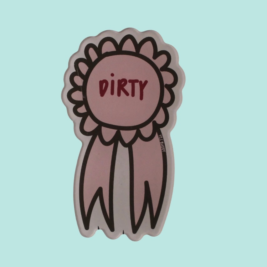 frilly ribbon magnets