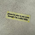 Please be nice... sticker