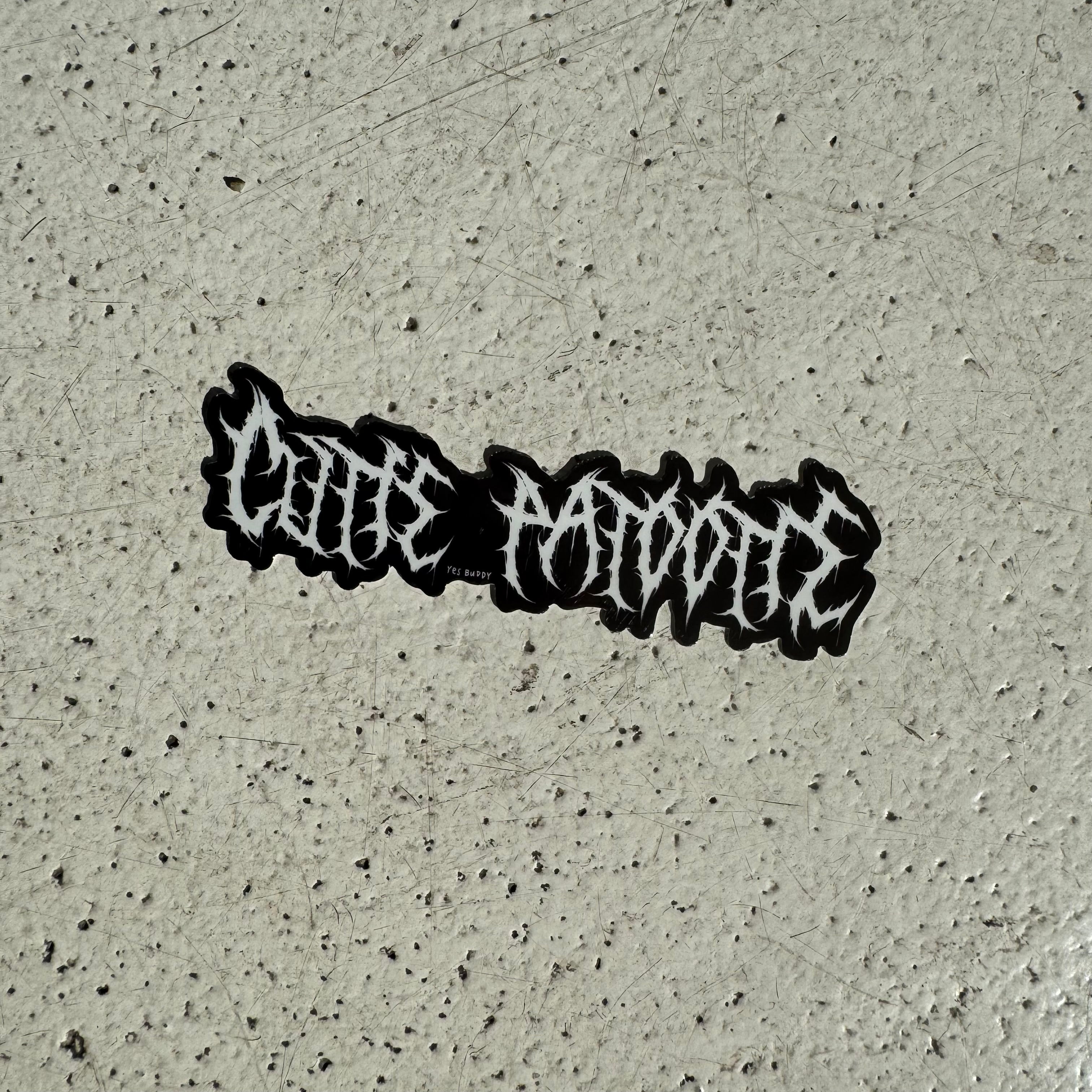 Cutie patootie sticker