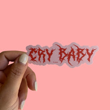 Load image into Gallery viewer, cry baby sticker

