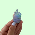 heart candle sticker