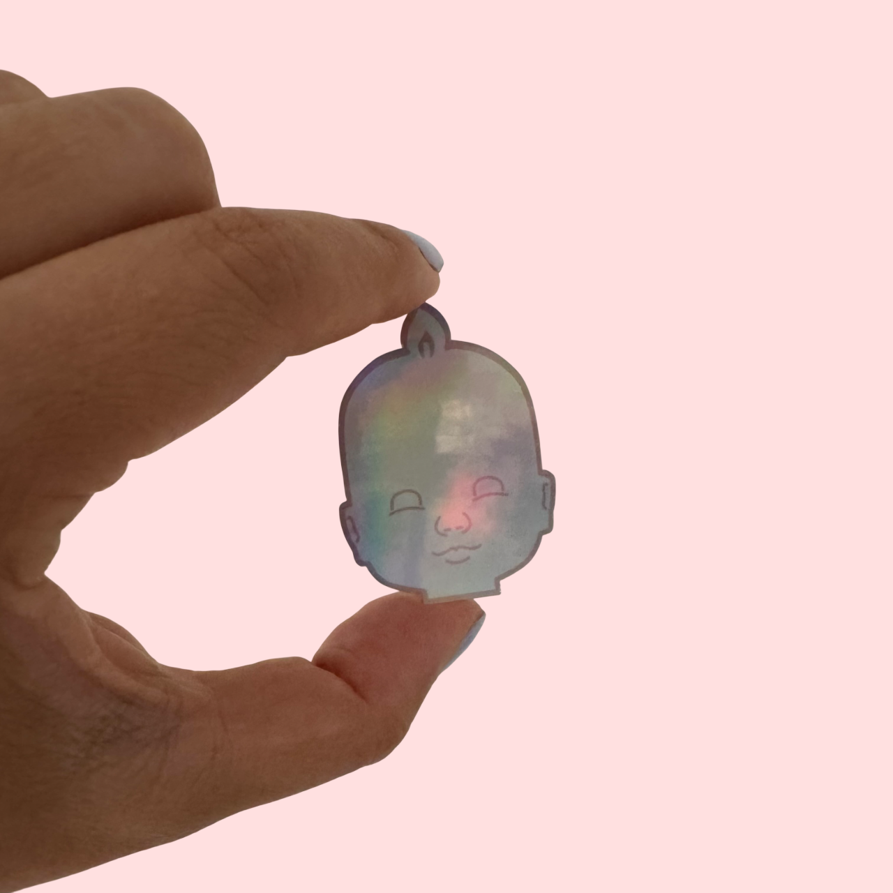 doll head candles sticker