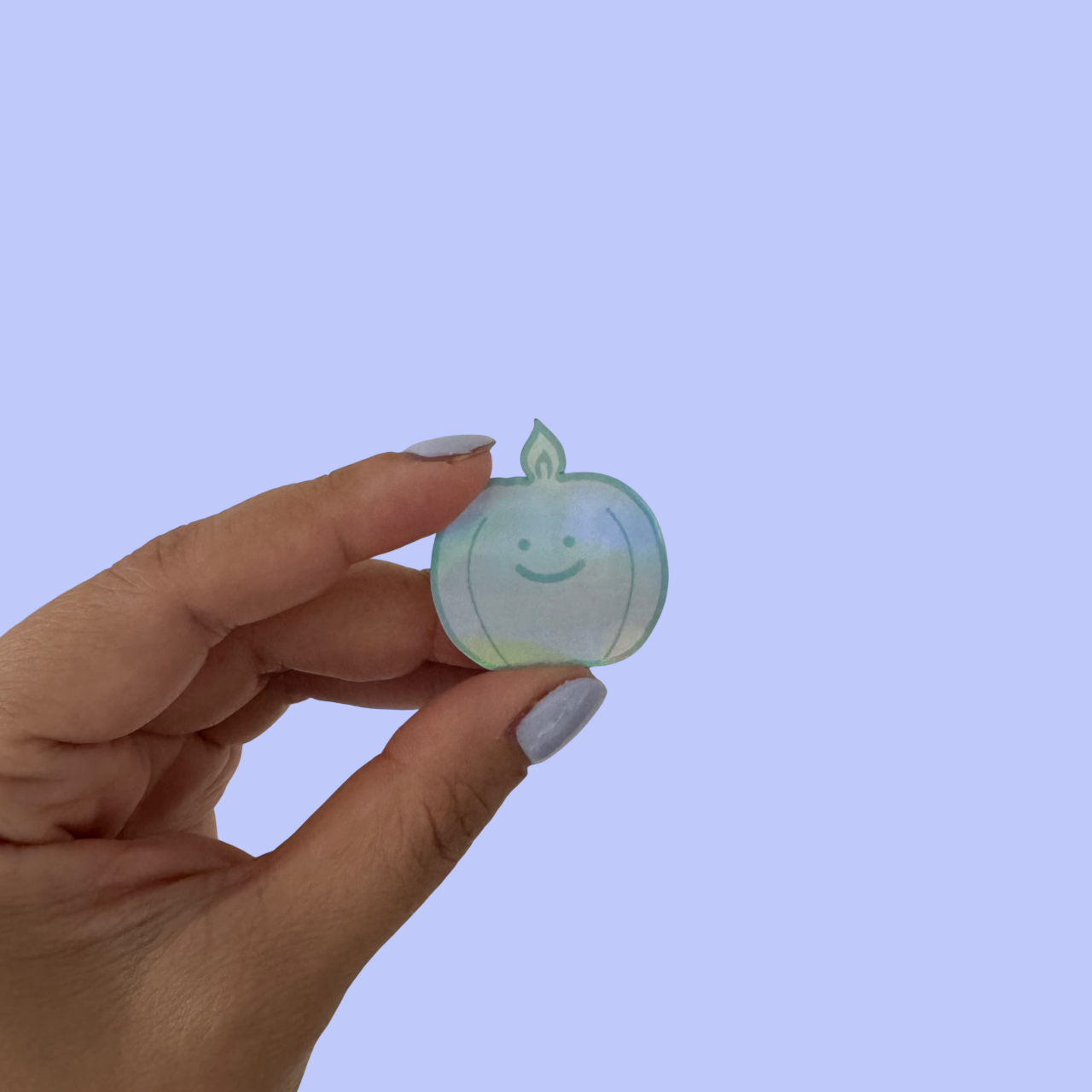 pumpkin candles sticker