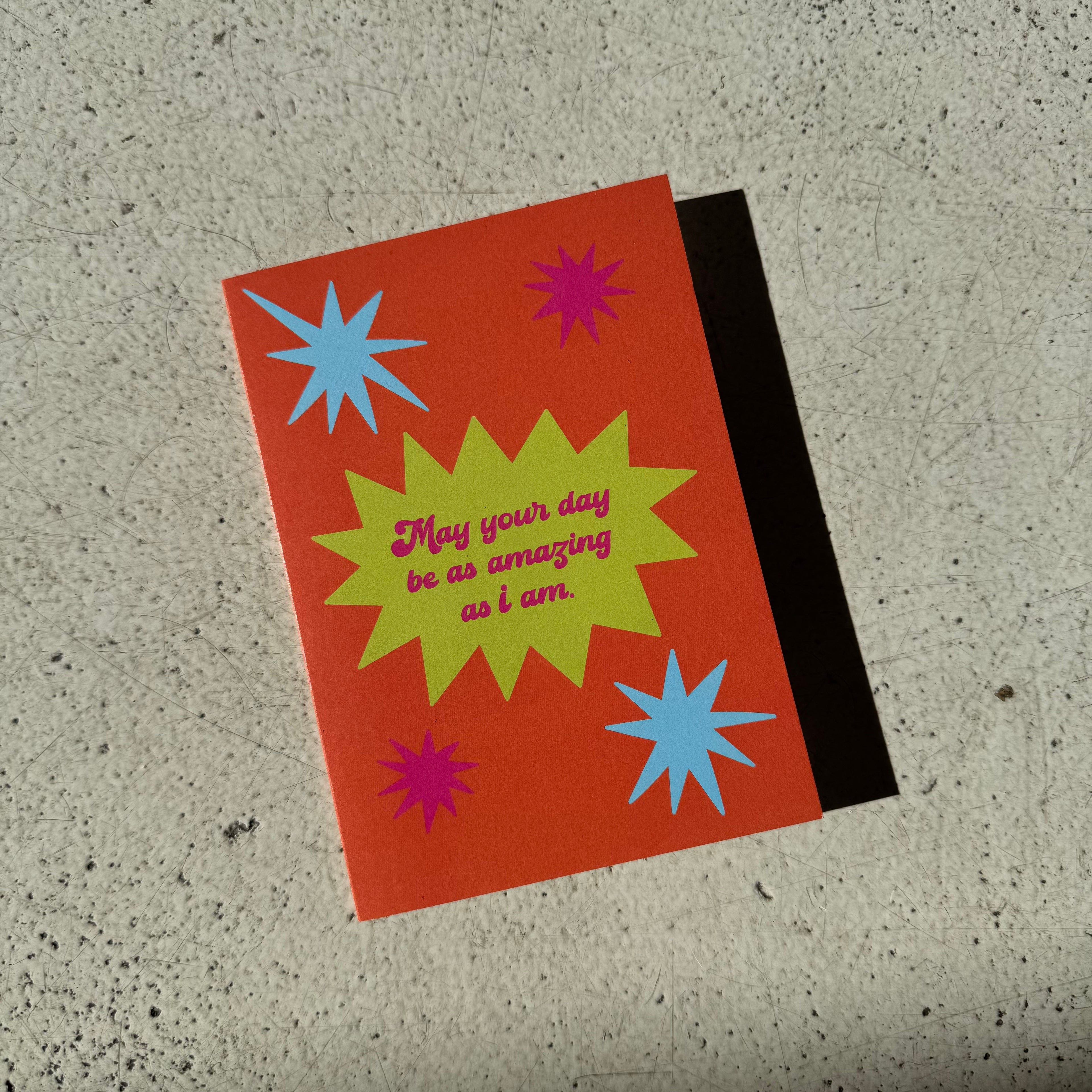 As amazing as I am card