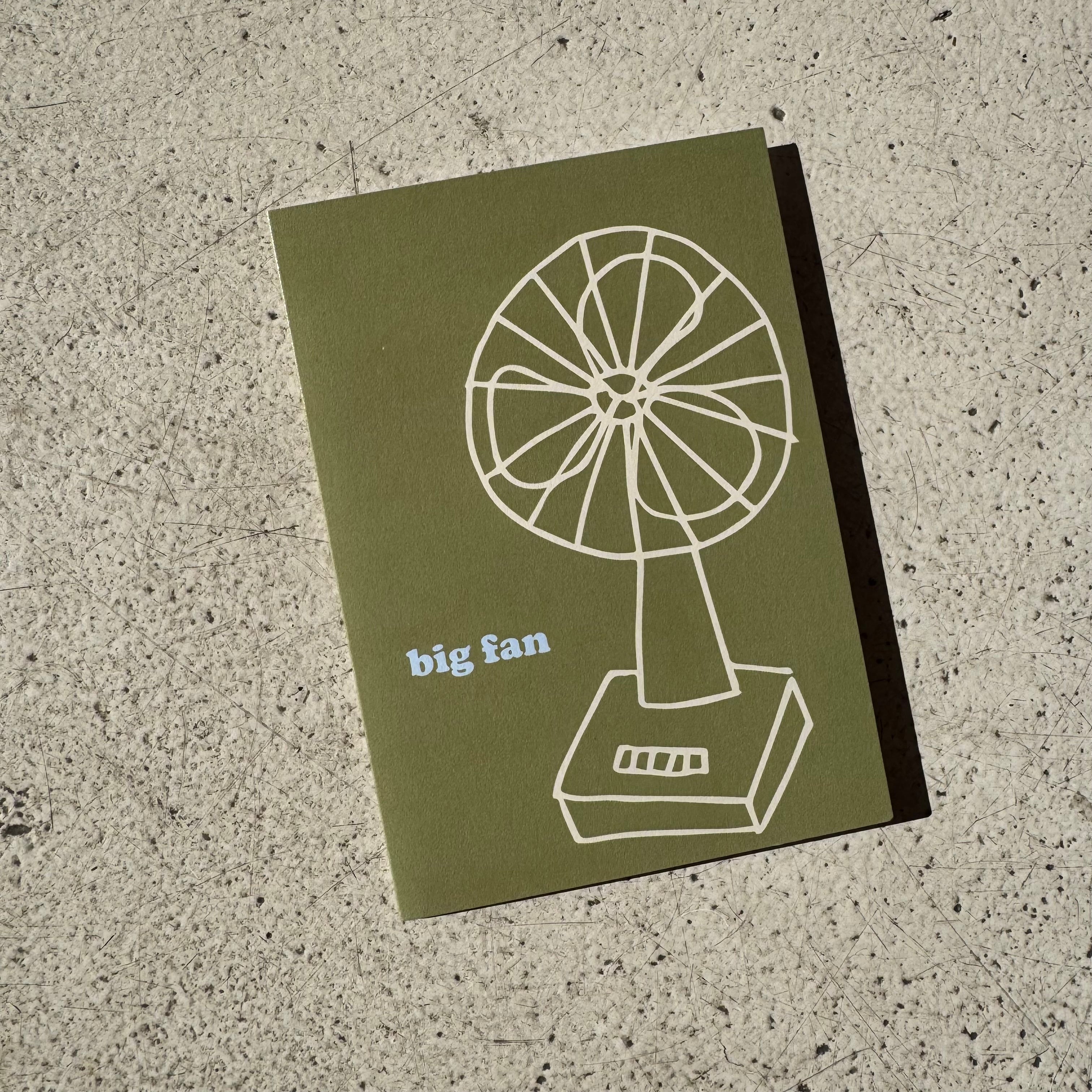big fan card