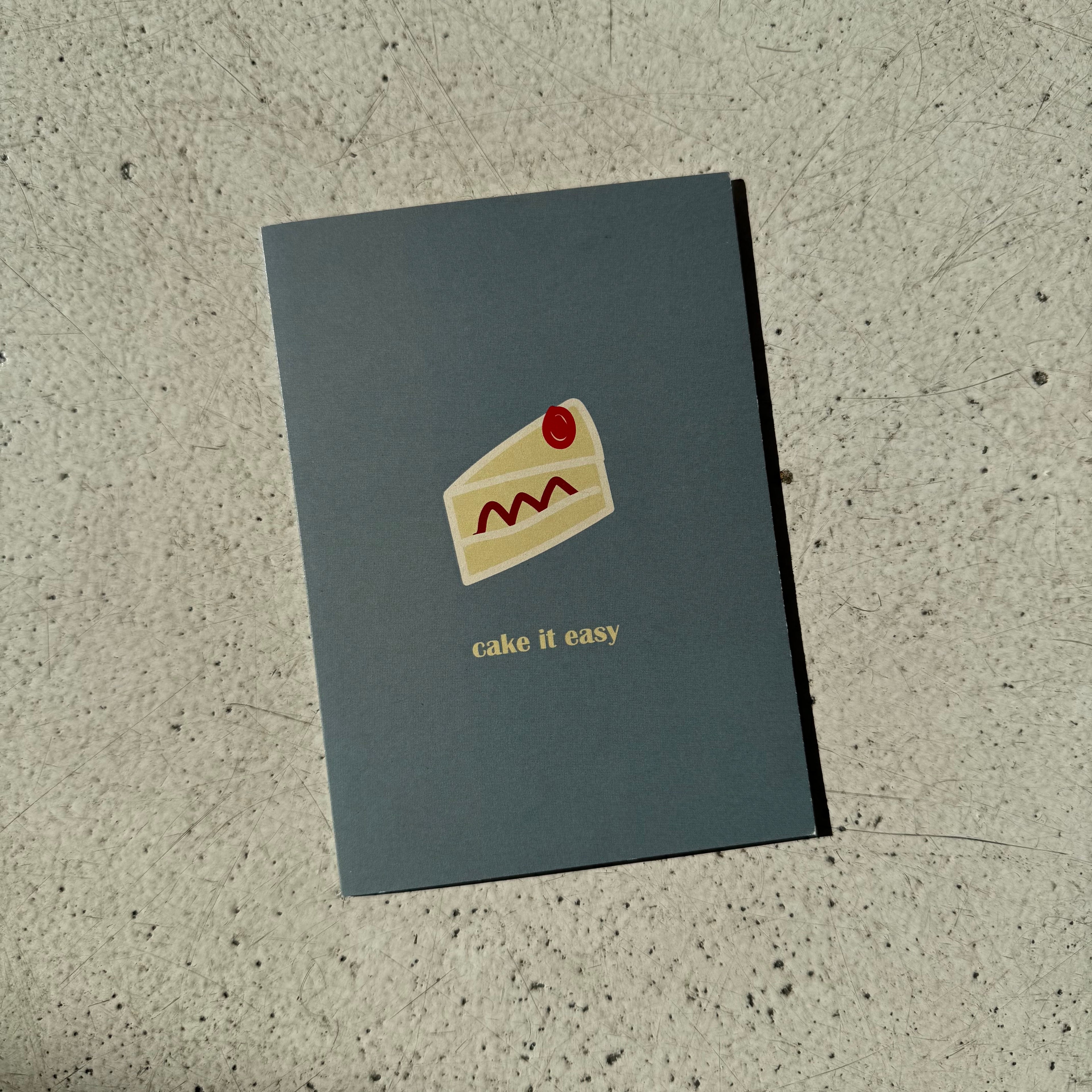 cake it easy card