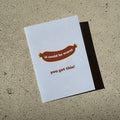 could be wurst card