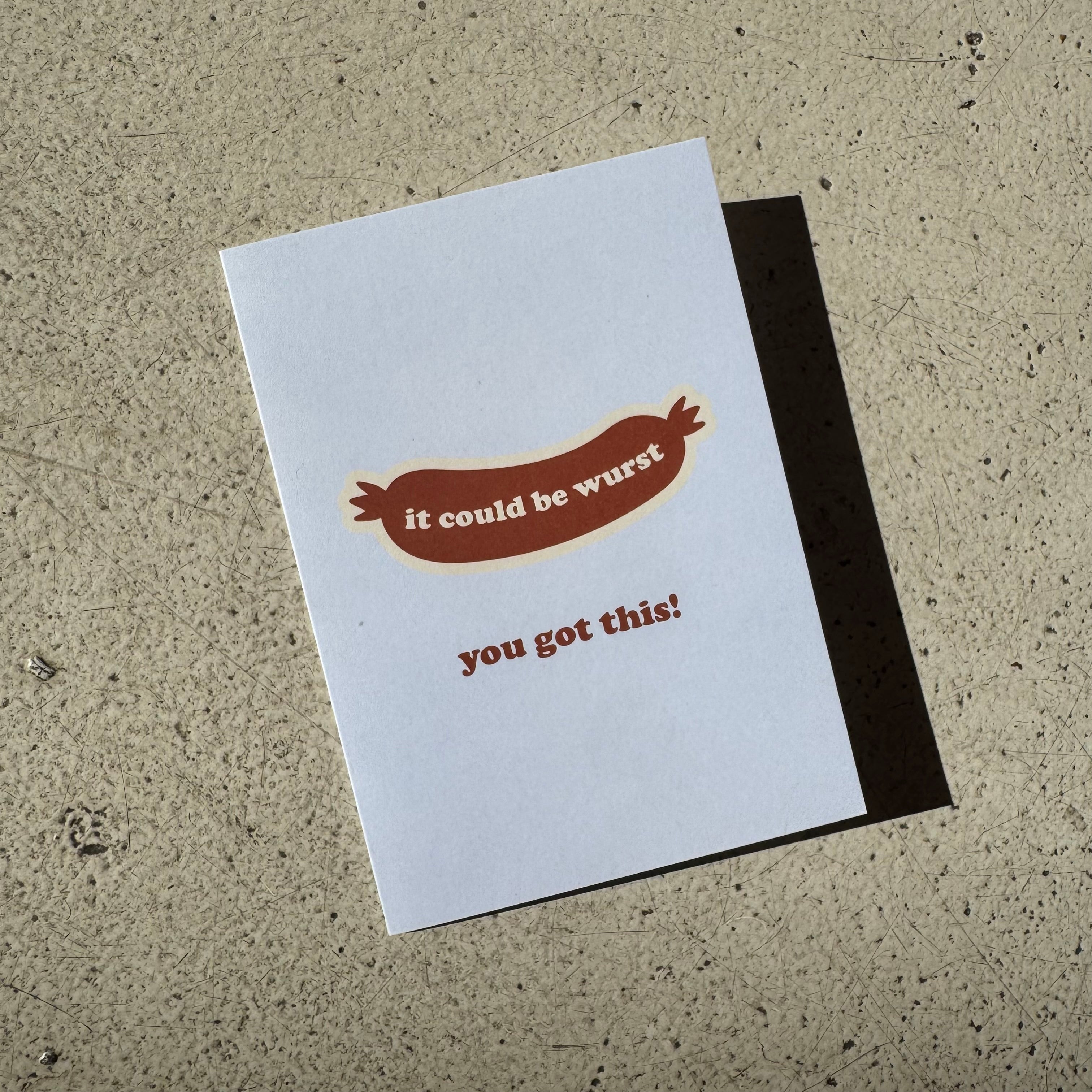 could be wurst card