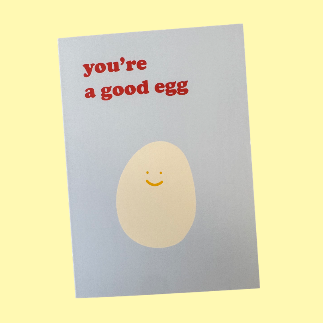 you're a good egg card