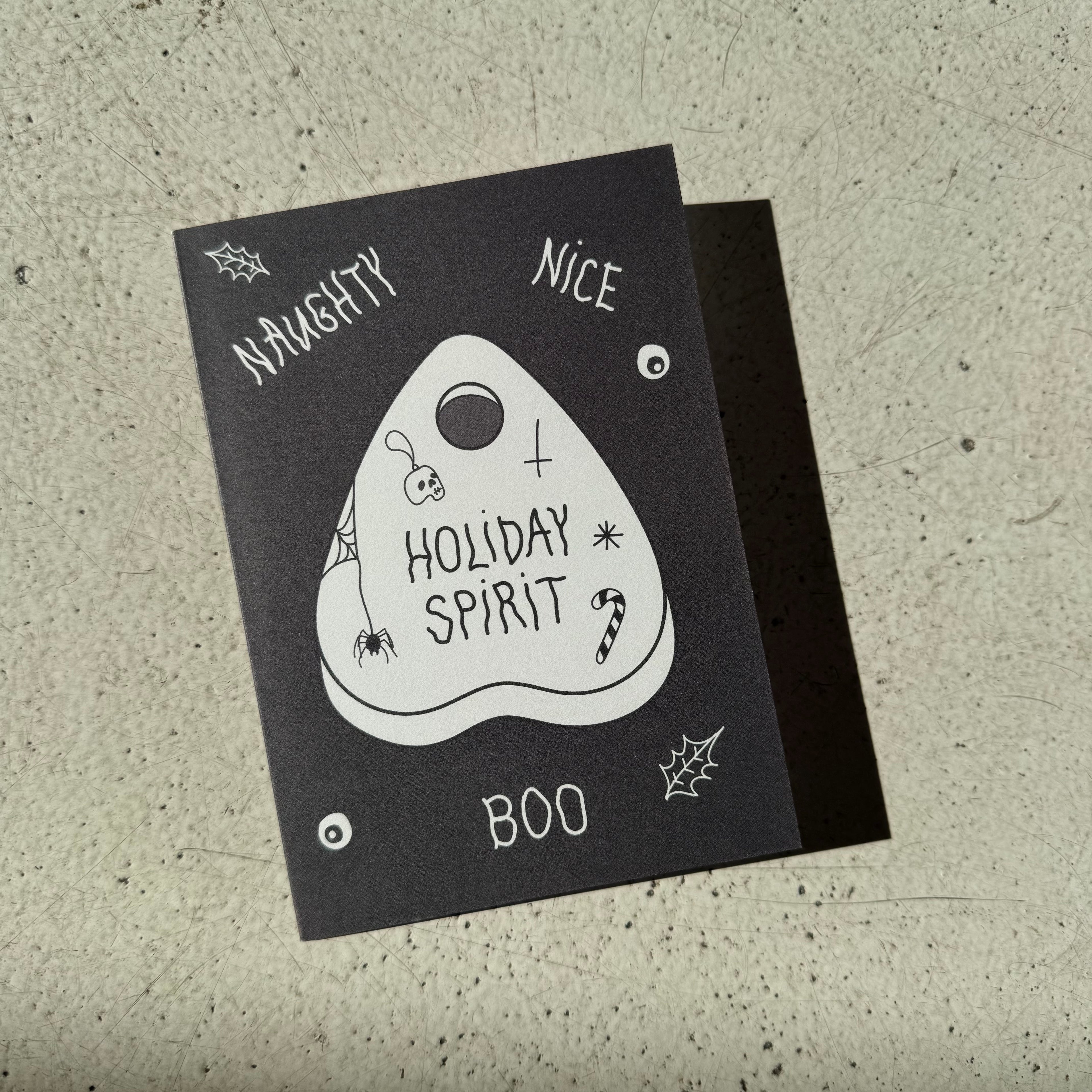 holiday spirit card