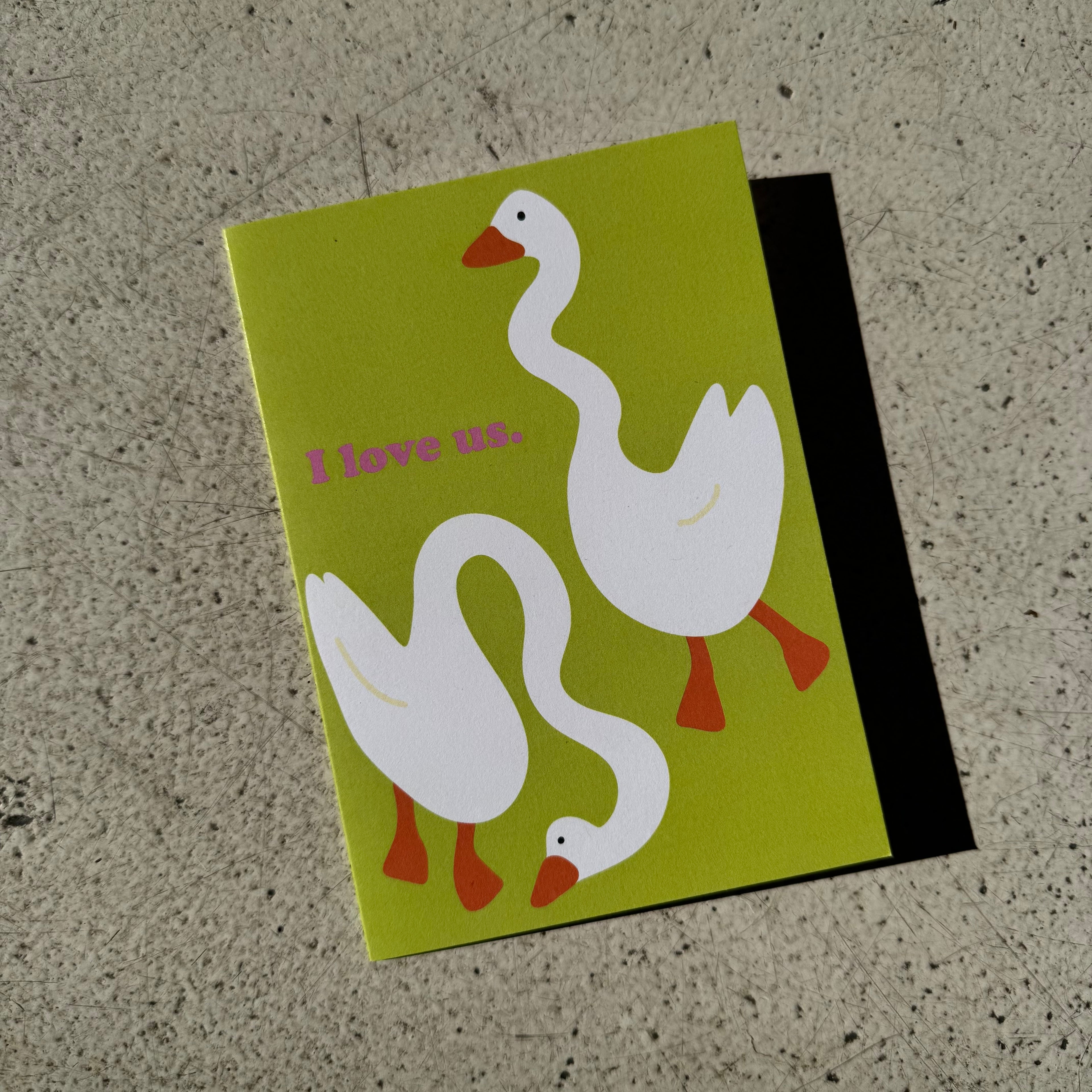 I love us card