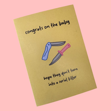 Load image into Gallery viewer, congrats on the baby cards

