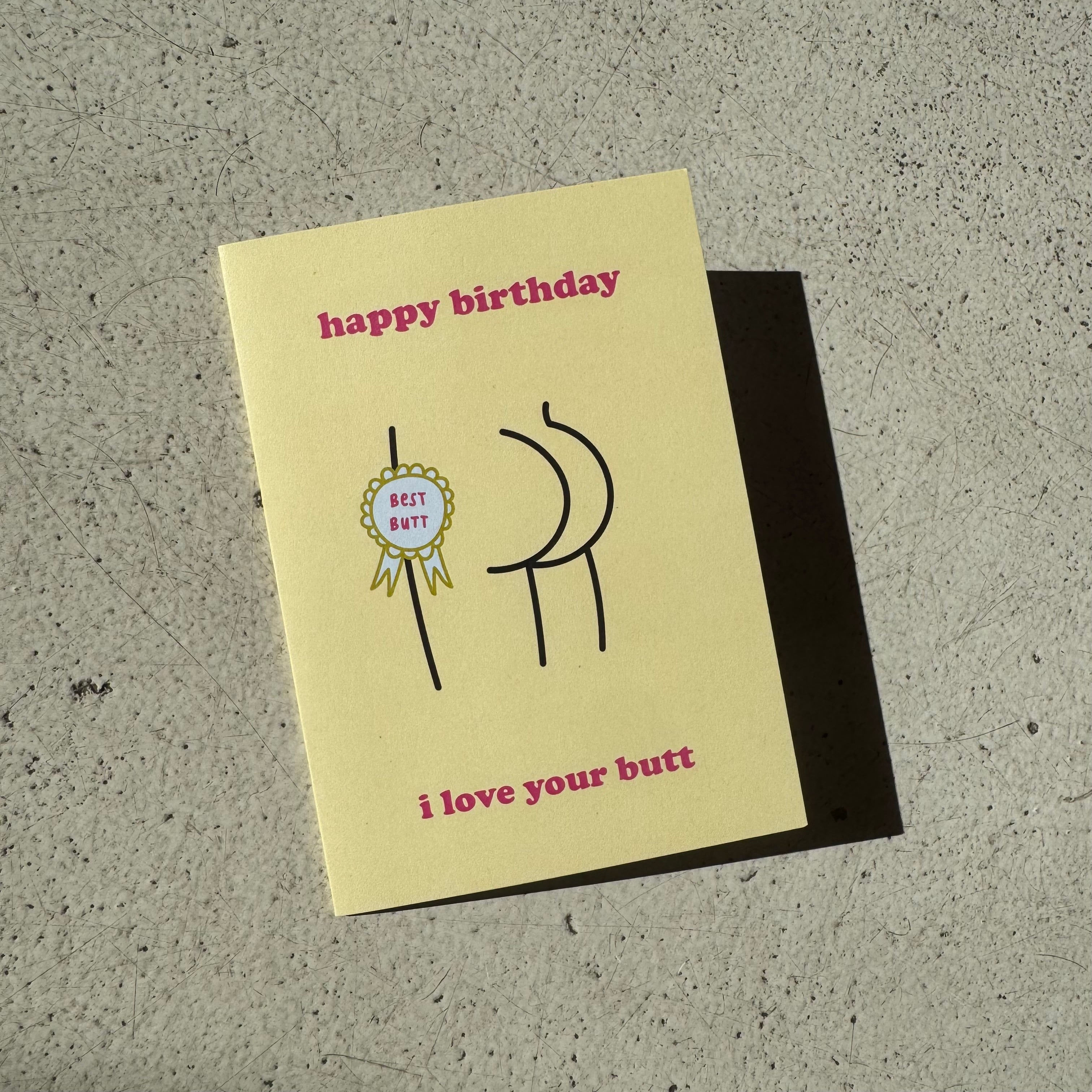 best butt card