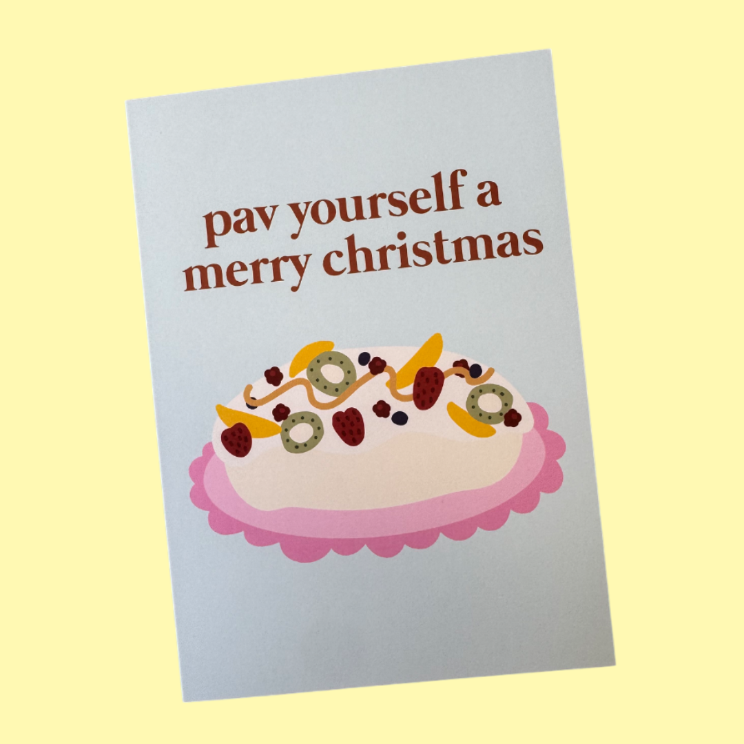 pav yourself a merry xmas card