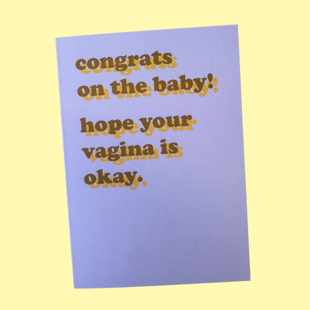 congrats on the baby cards